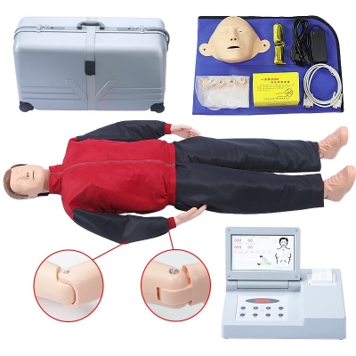 (超新一代)大屏幕液晶彩顯高級電腦心肺復蘇模擬人